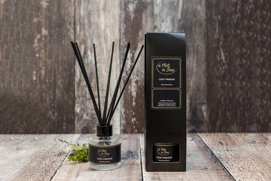 Cosy Fireside Luxury Reed Diffuser - A Melt In Time Ltd