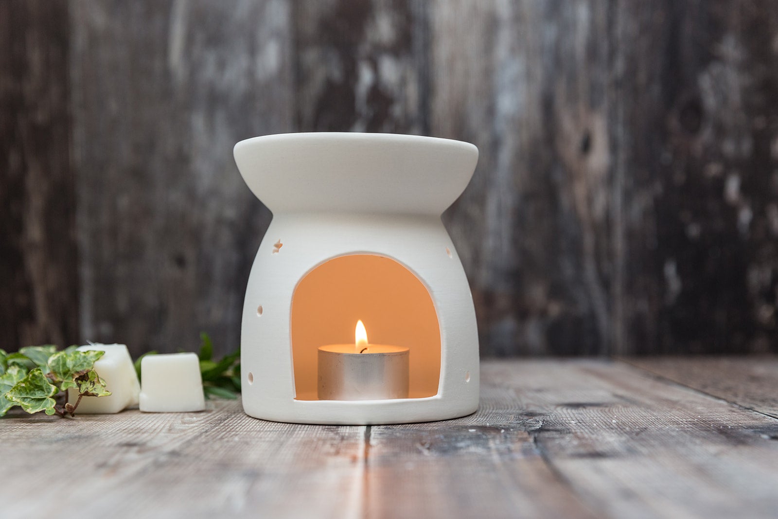 Ceramic Pair Of Doves Tea Light Wax Burner - A Melt In Time Ltd