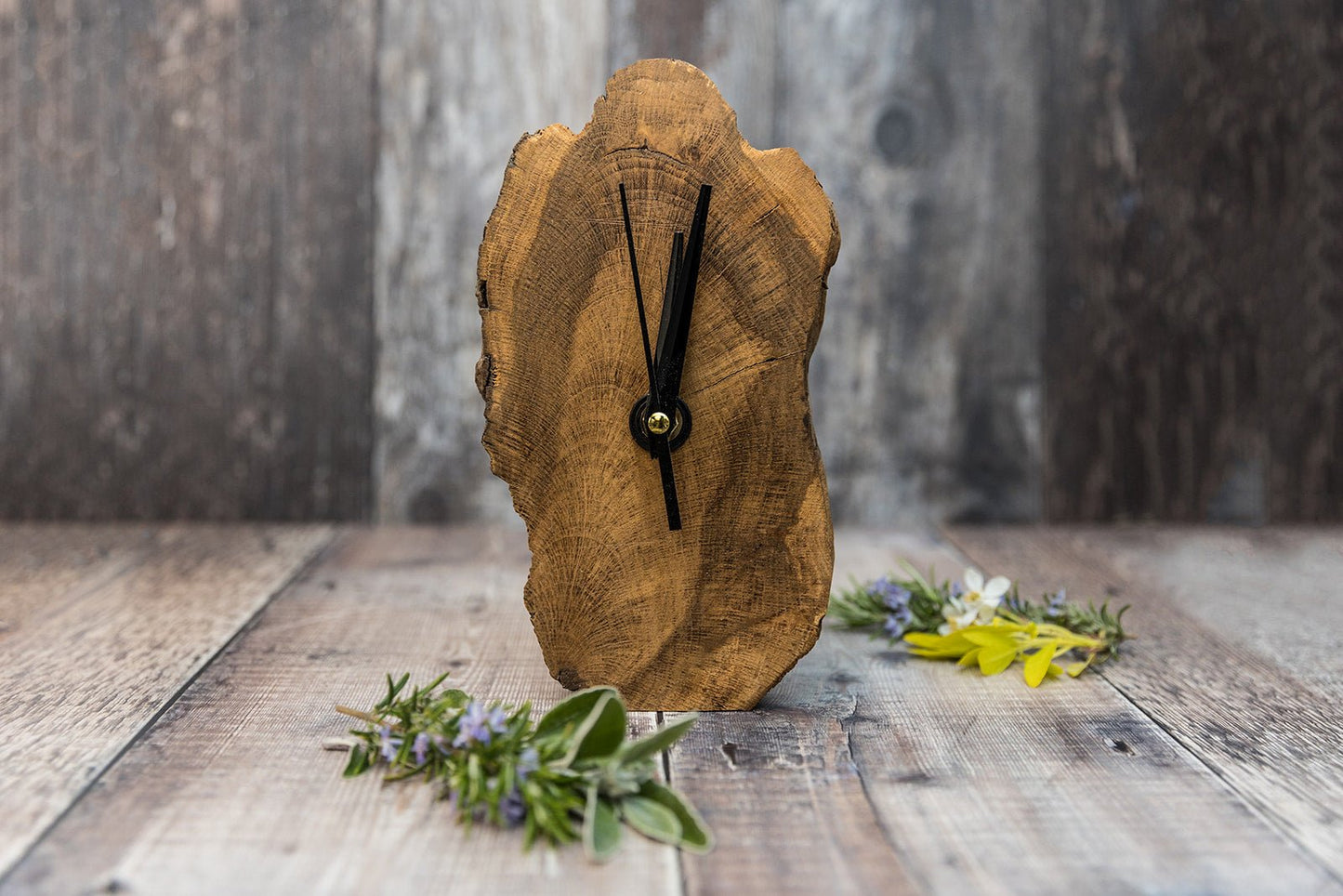 Handmade Clock Number 3 - A Melt In Time Ltd