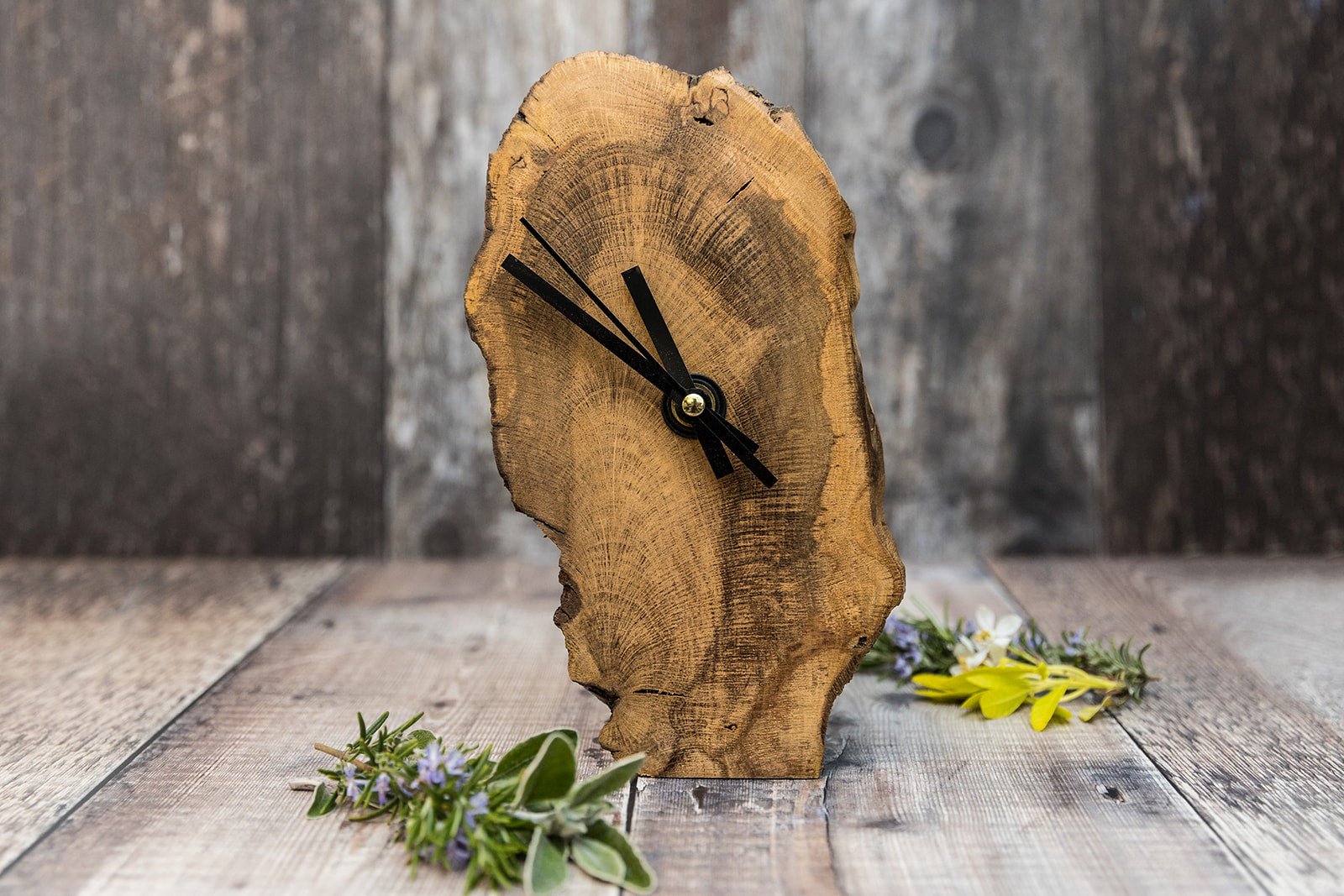 Handmade Clock Number 4 - A Melt In Time Ltd
