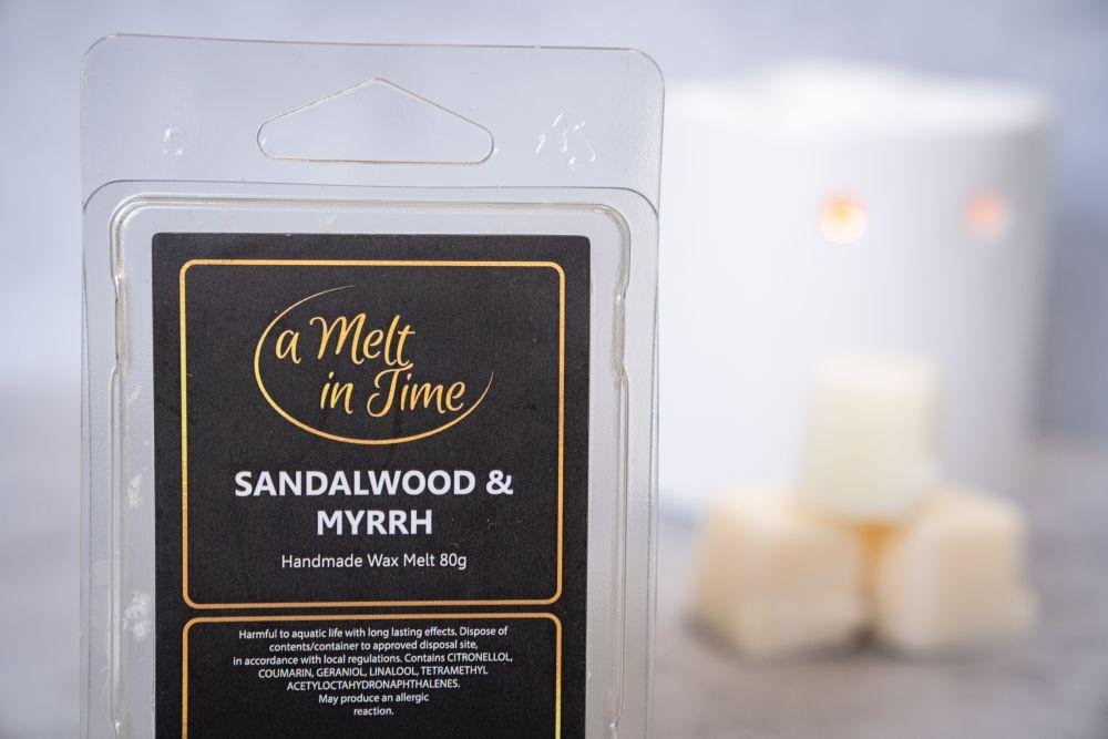 Sandalwood Myrrh Wax Melts